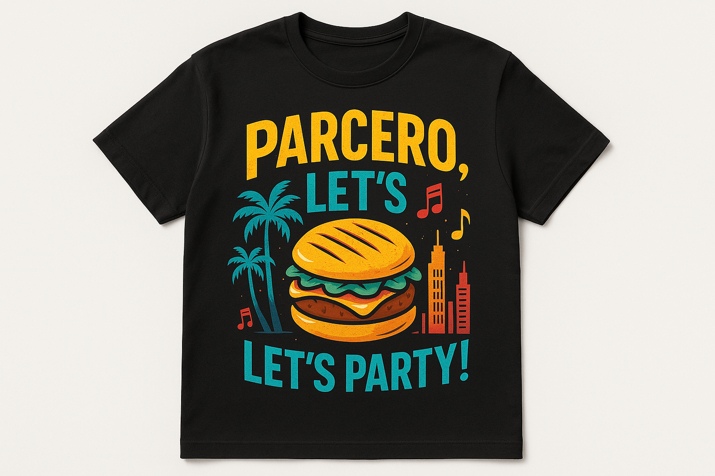 Camiseta Parcero Let's Party