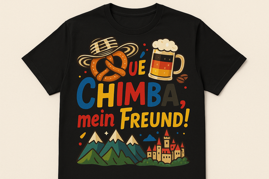 Camiseta Qué Chimba Mein Freund