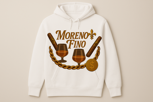 Hoodie Moreno Fino Blanco