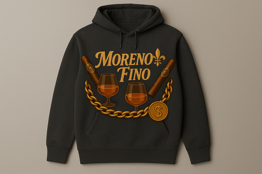 Hoodie Moreno Fino Gris