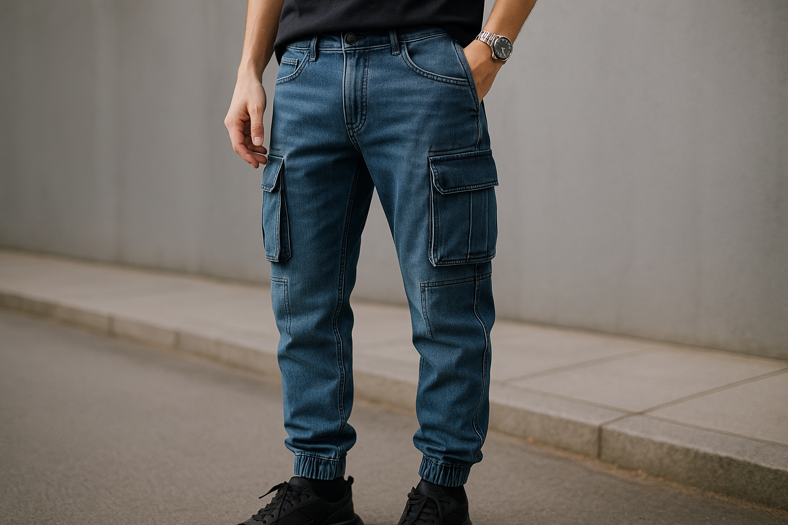 Jeans Cargo Urbanos Funcionales
